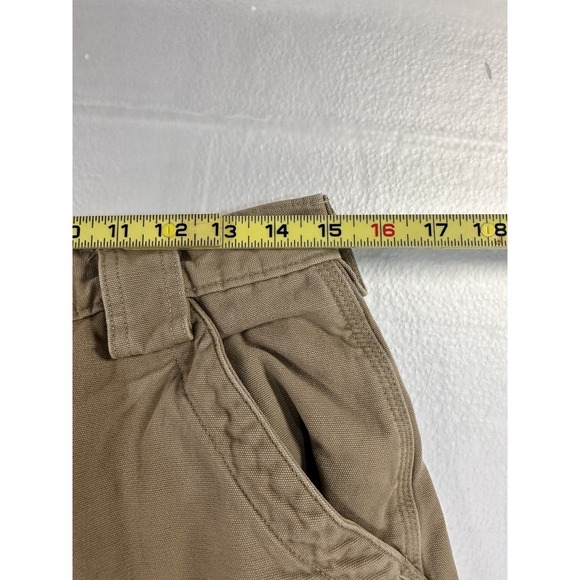 Carhartt Cargo Shorts Mens 32 Tan Cotton Utility Workwear - Picture 10 of 12